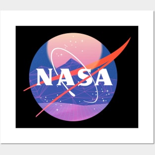 Aesthetic NASA Logo Posters and Art